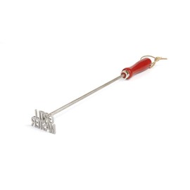 BBQ Fans Grillmaster Branding Iron for Steak, Buns, Wood & Leather