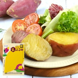 ACHIM [Barodochon] 10 packs of room temperature whole sweet potatoes (120g) that you can eat right away without thawing
