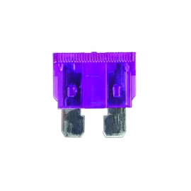 Connect Workshop Consumables 30411 Auto Blade Fuse, 3 A, Violet, Set of 50