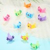 Junkin 96 Pcs Mini Axolotl Resin Charms Mini Axolotl Resin