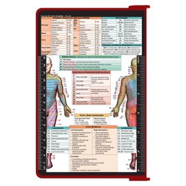 Whitecoat Clipboard® - Physical Therapy Edition (Red, Bifold)