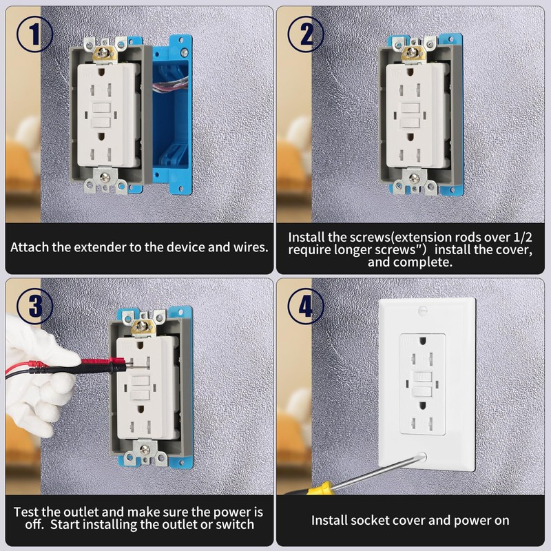 XGGYA Box Extender Gray 6 Pc