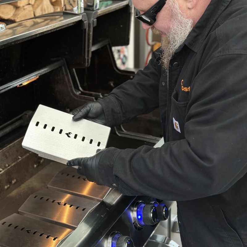 Grillrost.com Das Original Broil King Baron Imperial Heat Reflector Shelf