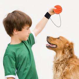 Tianher Ball with String, Pack of 9 Jump Ball for Children Moon Ball Wrist Ball with Cord for Kids Party Gift