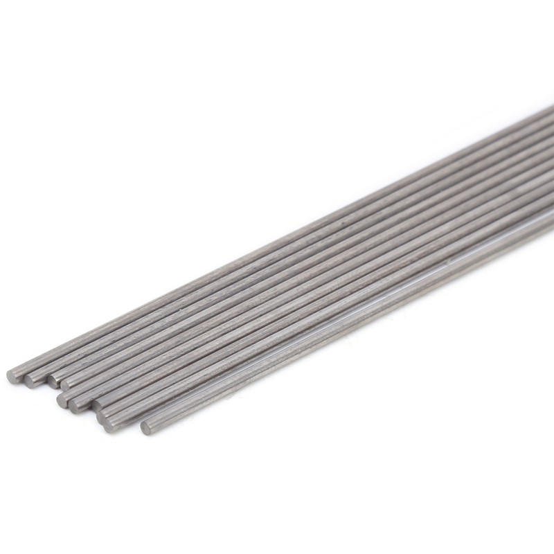 10pcs Tungsten Electrode Rod WZ8 Argon Arc White Tip Welding