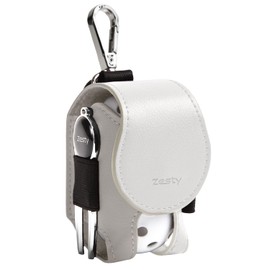 Zesty Golf Ball Case, Functional Player Golf Ball Pouch Golf Equipment Green Fork (White, Regular)