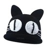 Alqpopg Womens Anime Beanie Hat Winter Warm Cap Cute Cat