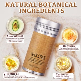 Landrain Wax Stick for Hair, Hair Wax Stick, Wax Stick Hair