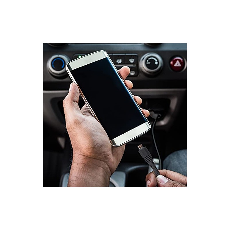 Zeikos Blt21 Built Tough Micro USB 6Ft Cable Black