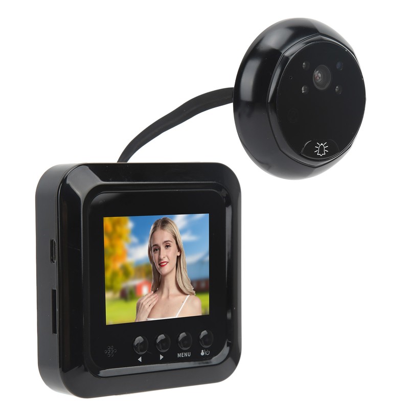 2.4in 1MP Smart Peephole Viewer Video Door Bell 160 Degree