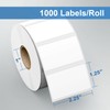 12 Rolls 2.25" X 1.25" Direct Thermal Labels, 1000 Labels/1
