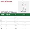 DANISH ENDURANCE Graduated Calf Compression Sleeves, for Men & Women,