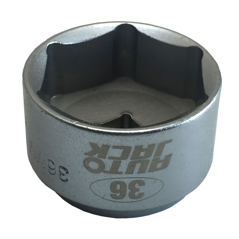 Autojack 36mm 3/8 Inch Square Drive Low Profile Oil Filter