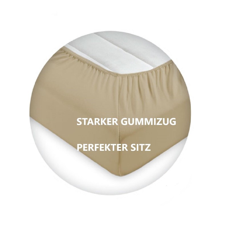 Exclusive home textile terry towelling fitted sheet premium brand., Silver,