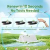 BuggyBands Mosquito Repellent Bracelet Refill Oil Sticks (30 Pack) |