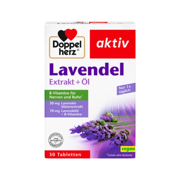 Doppelherz Lavender Extract 30 cap