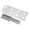 Exhaust Manifold Gasket Bolts Stud Nut Set Complete Replacement for