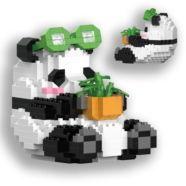 KAYSENSUK Panda Building Blocks, Panda Building Blocks, Building Block Sets,