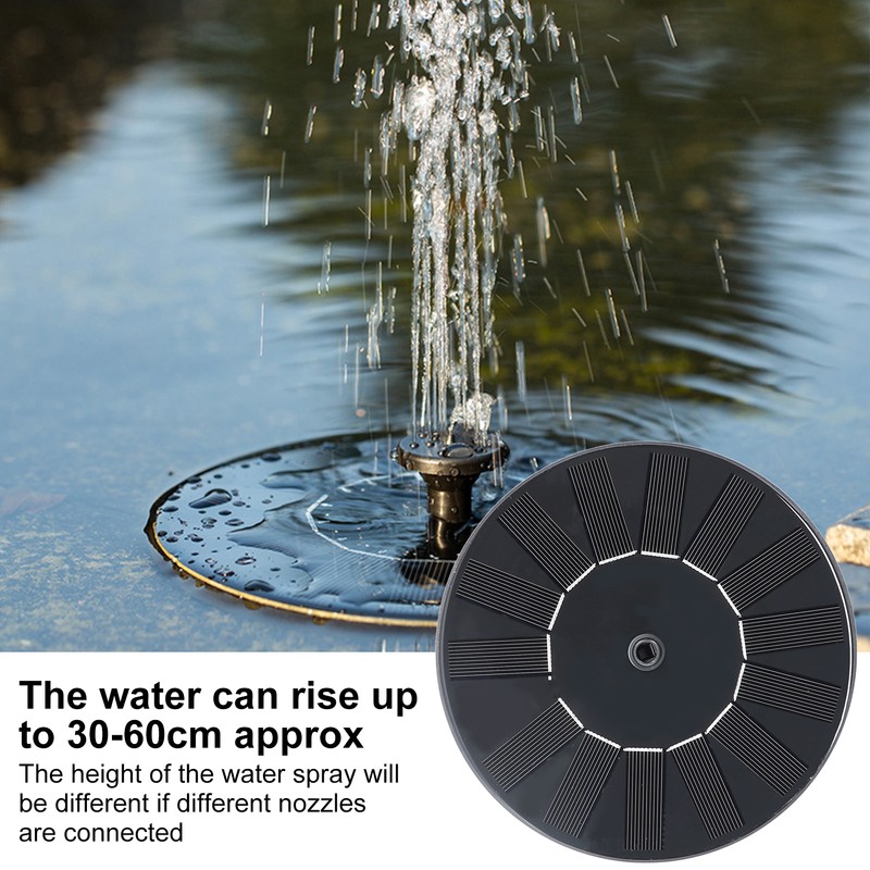 Solar Fountain Pump Floating Solar Powered Fountain Pump for Pool