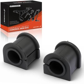 A-Premium 2 x Front To Frame Sway Bar Bushing Kit, Compatible with Jeep & Dodge - 1984-2001 - Cherokee, Grand Cherokee, Wrangler, Grand Wagoneer, Comanche, Wagoneer, J10, J20, Dakota