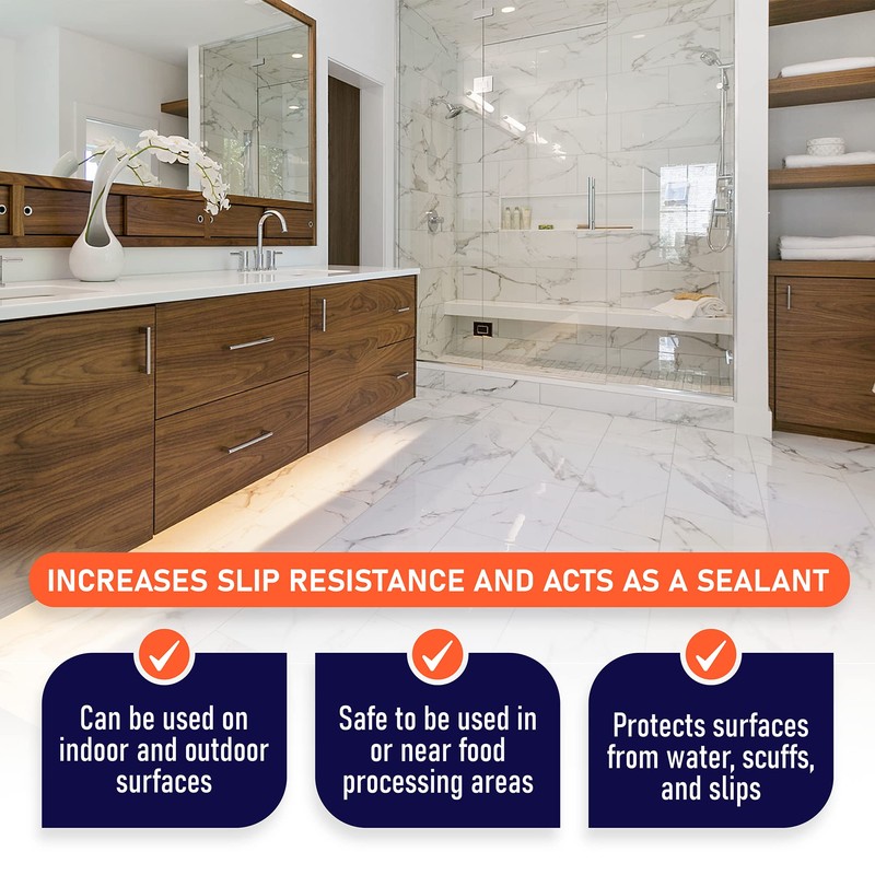 SlipDoctors Polish Grip Non-Slip Floor Coating and Sealant for Highly