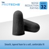 Flents Protechs Foam Ear Plugs for Sleeping, Snoring, Traveling, Concerts,