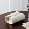 WUUAHOME Tissue Box Cover Rectangle, Luxurious Facial Tissue Box Rectangular,
