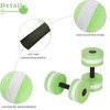 Eanpet Set of 2 Sports Aquatic Exercise Dumbbells Aqua Fitness