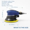 5 inch Air Random Orbital Sander for Auto Body Work,