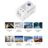 Mechanical Thermostat, KTS011 0-60°C Adjustable Compact Normally Open/Closed Temperature Controller