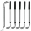 Maydahui Cute Golf Club Ballpoint Pen, Oil-Based, Black, 0.5mm, 12-Piece