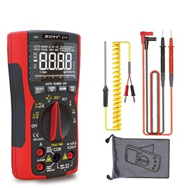 ZOYI ZT-Y Digital Multimeter - True RMS, Auto-Ranging, AC/DC Voltage, Current, NCV