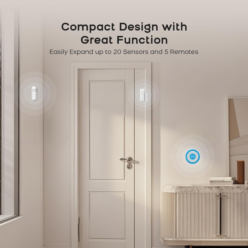 PGST Wifi Home Alarm System,Smart Home Security Systems with Instant