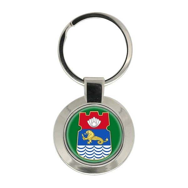 Giftshop UK Manila (Philippines) Keyring, Metal colour Argento