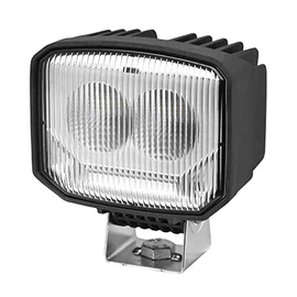 HELLA 1GA 996 588-001 LED Work Light - Power Beam S - 12/24V - 1000lm - Screwed/Mounted - Pivoting Mounting Bracket / Hanging / Standing - Near Field Illumination - Plug: German Plug