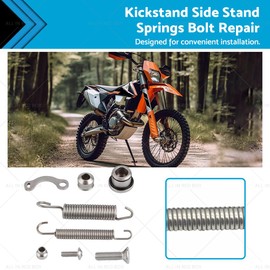 MAX COOL Kickstand Side Stand Spring Bolt Repair Suitable for KTM 200 250 300 500 530 XCW