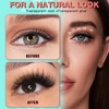 No Glue Needed Lashes,Lash Clusters Kit, DIY Cluster Eyelash Extensions