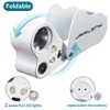 JARLINK 2 Pack Jewelers Loupe, 30X 60X 90X Illuminated Jewelers