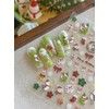 Christmas Nail Art Stickers Decals Christmas Crystal Ball Nail Stickers