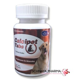 Pets Pharma Calcipet Tabs (calcio) Para Perros/gatos 30 Tab