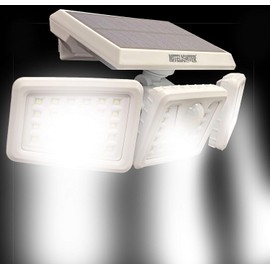 Nitelighter LED Spotlight – Motion Activated Solar Flood Light with 3 Rotating/Pivoting Lamps, Wireless and Easy to Install, Outdoor Security Light Ideal for Driveways, Walkways, and Yards, NLS650M