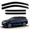 Dimflux Window Rain Guards Guard car Shield auto deflectors,rainguards Compatible