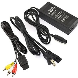 AC Power Supply for Gamecube, AV Composite Cable Cord Compatible with Gamecube NGC Console