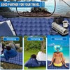Afurkuot Blue Self Inflating Sleeping Pad Single Camping Mattress, Camping