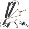 Saxophone Shoulder Strap Folding Artificial Leather No Stress On Neck