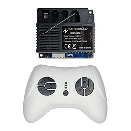 2.4G Bluetooth Remote Control and JR1932RX-24V Receiver Control Box Mother Board for Kids Powered Wheels Children Ride On Car Replacement Parts
