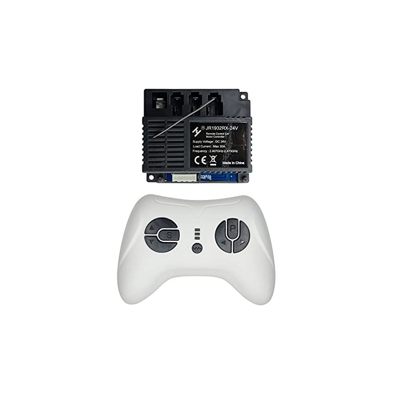 2.4G Bluetooth Remote Control and JR1932RX-24V Receiver Control Box Mother
