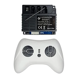 2.4G Bluetooth Remote Control and JR1932RX-24V Receiver Control Box Mother Board for Kids Powered Wheels Children Ride On Car Replacement Parts