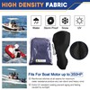 Fade Resistant Full Outboard Motor Cover, UV-Proof and Waterproof 420D