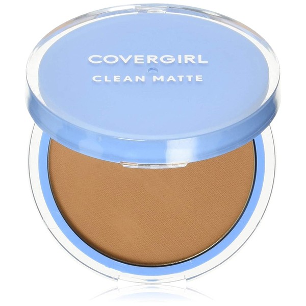 COVERGIRL Clean Matte Pressed Powder Tawny 10 g (Packaging may vary)